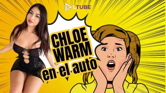 Chloe Warm en el auto