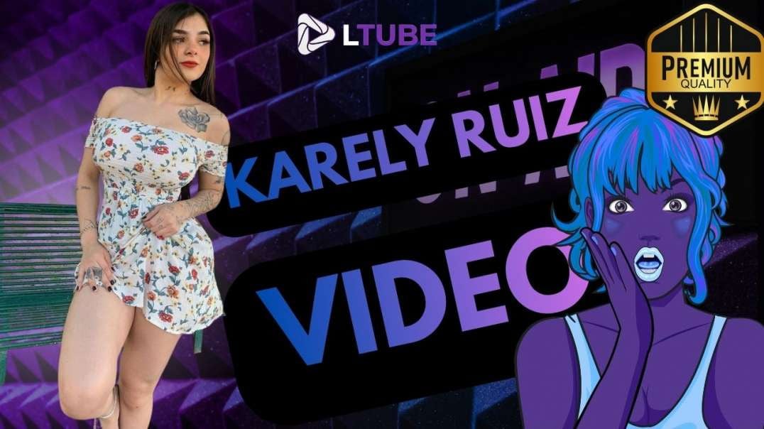 Karely Ruiz de visita LTUBE
