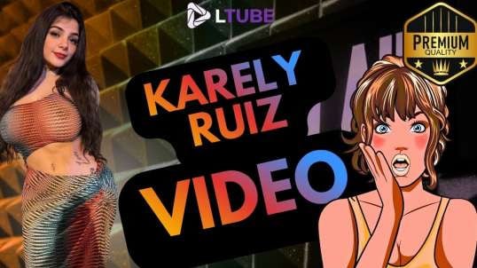 Karely Ruiz comiendo LTUBE
